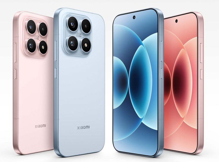 Différentes finitions du Xaomi 17